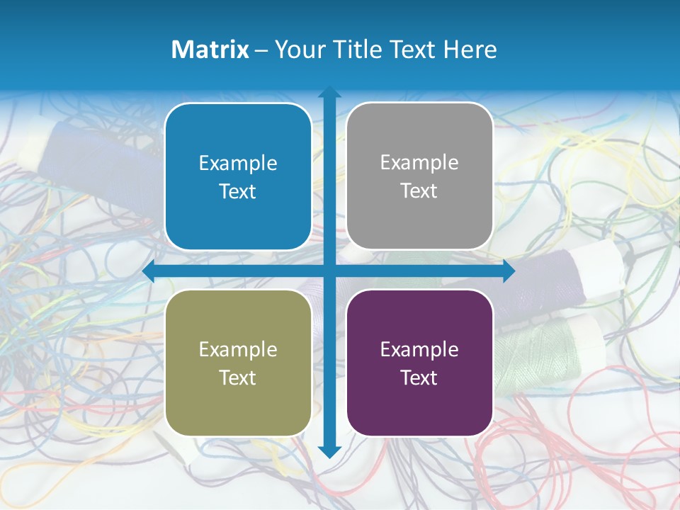 Sew Dressmaker Cloth PowerPoint Template