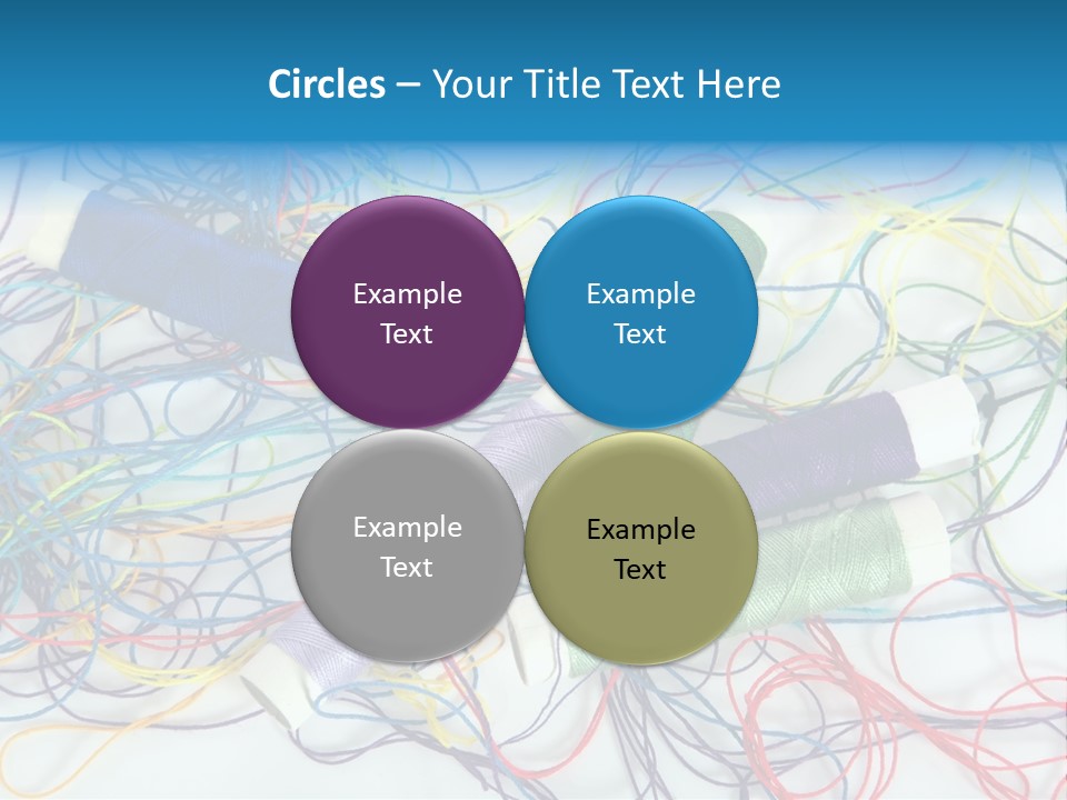 Sew Dressmaker Cloth PowerPoint Template