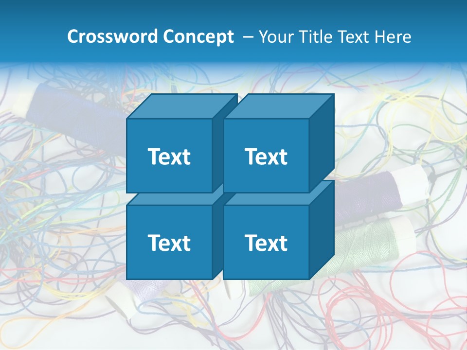 Sew Dressmaker Cloth PowerPoint Template