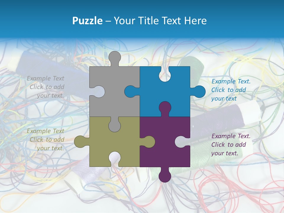 Sew Dressmaker Cloth PowerPoint Template