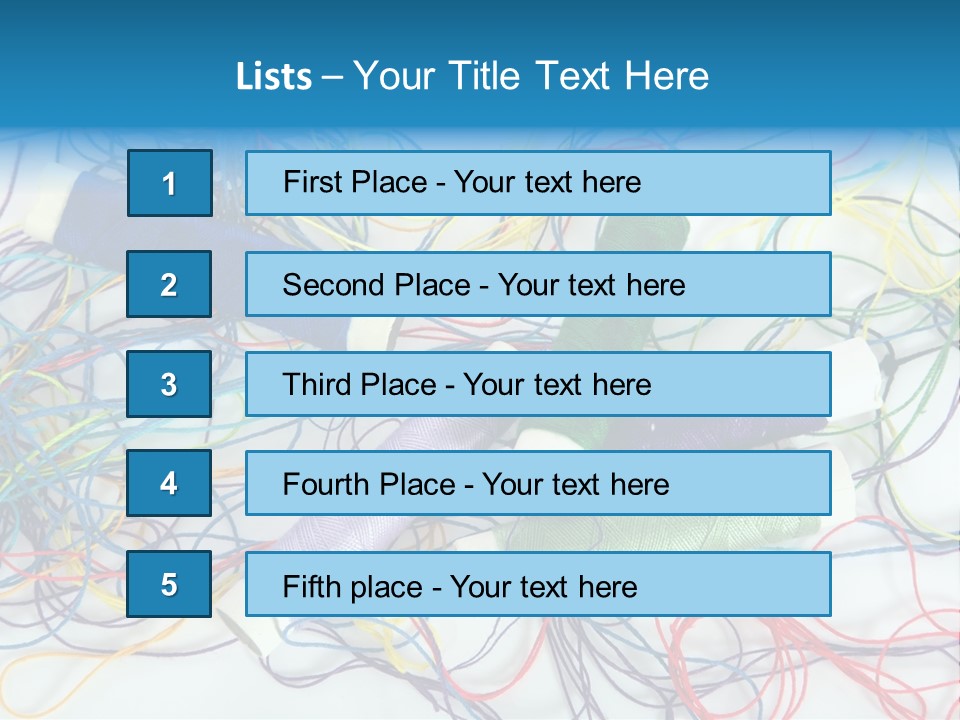 Sew Dressmaker Cloth PowerPoint Template
