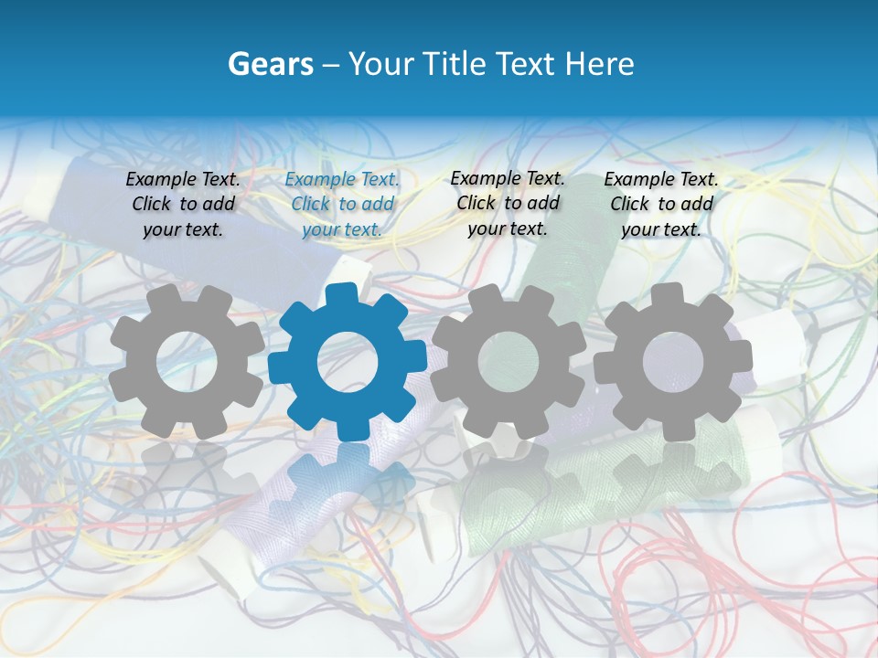 Sew Dressmaker Cloth PowerPoint Template