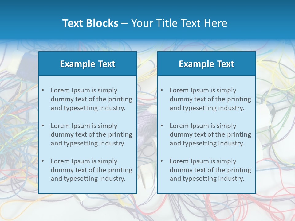 Sew Dressmaker Cloth PowerPoint Template