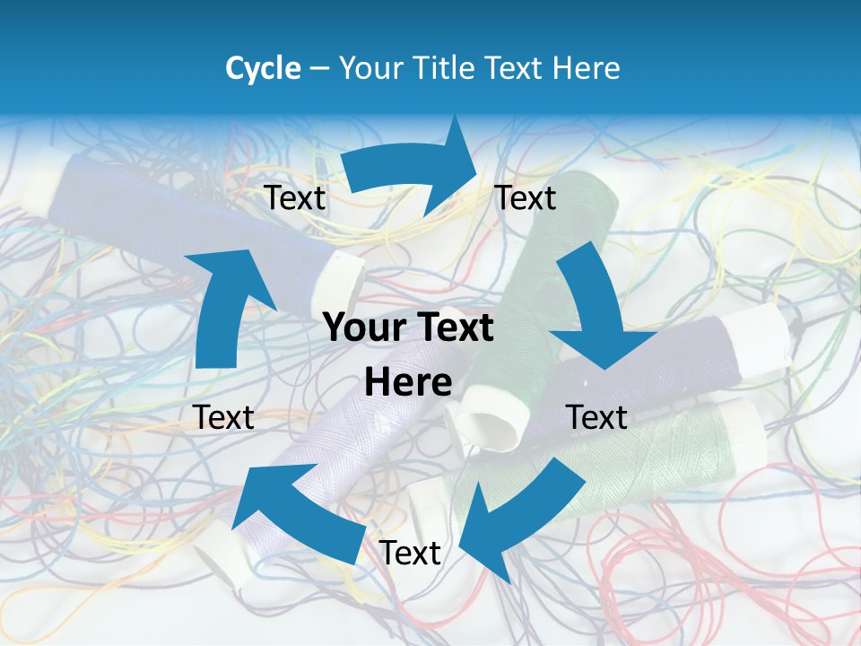 Sew Dressmaker Cloth PowerPoint Template
