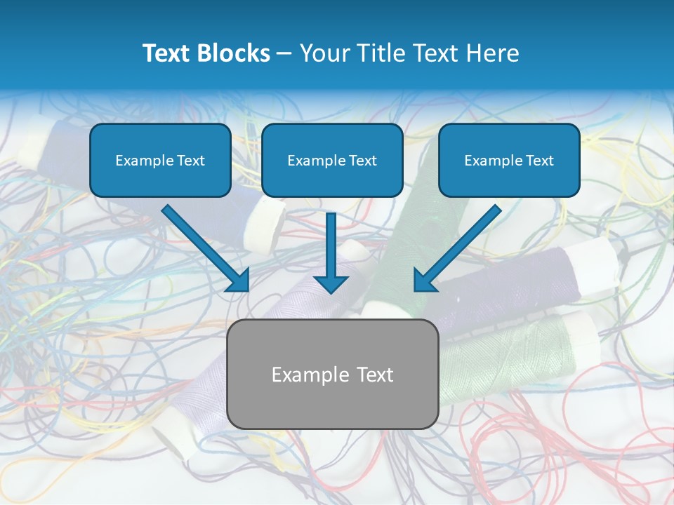 Sew Dressmaker Cloth PowerPoint Template