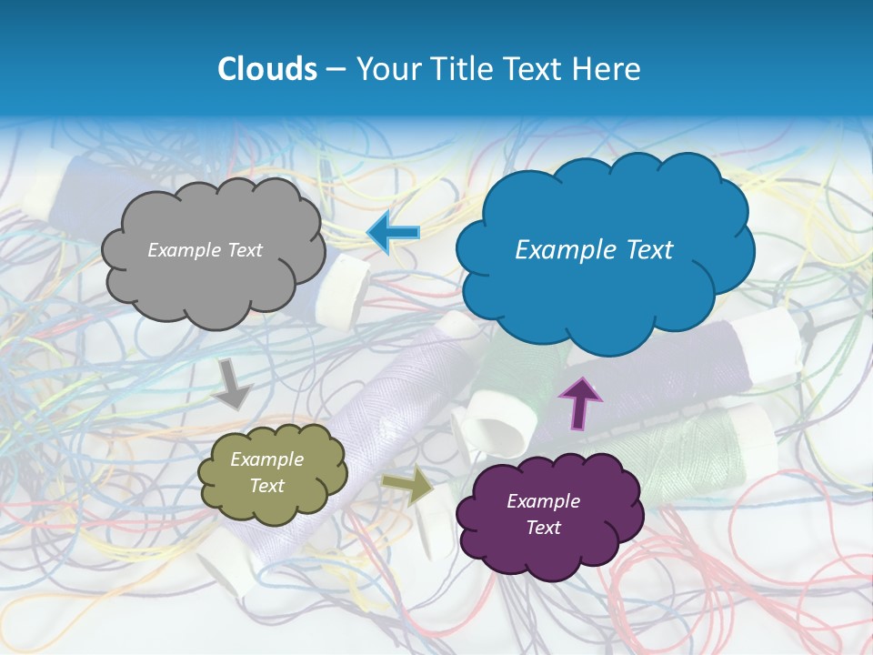 Sew Dressmaker Cloth PowerPoint Template