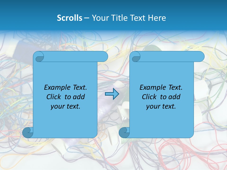 Sew Dressmaker Cloth PowerPoint Template