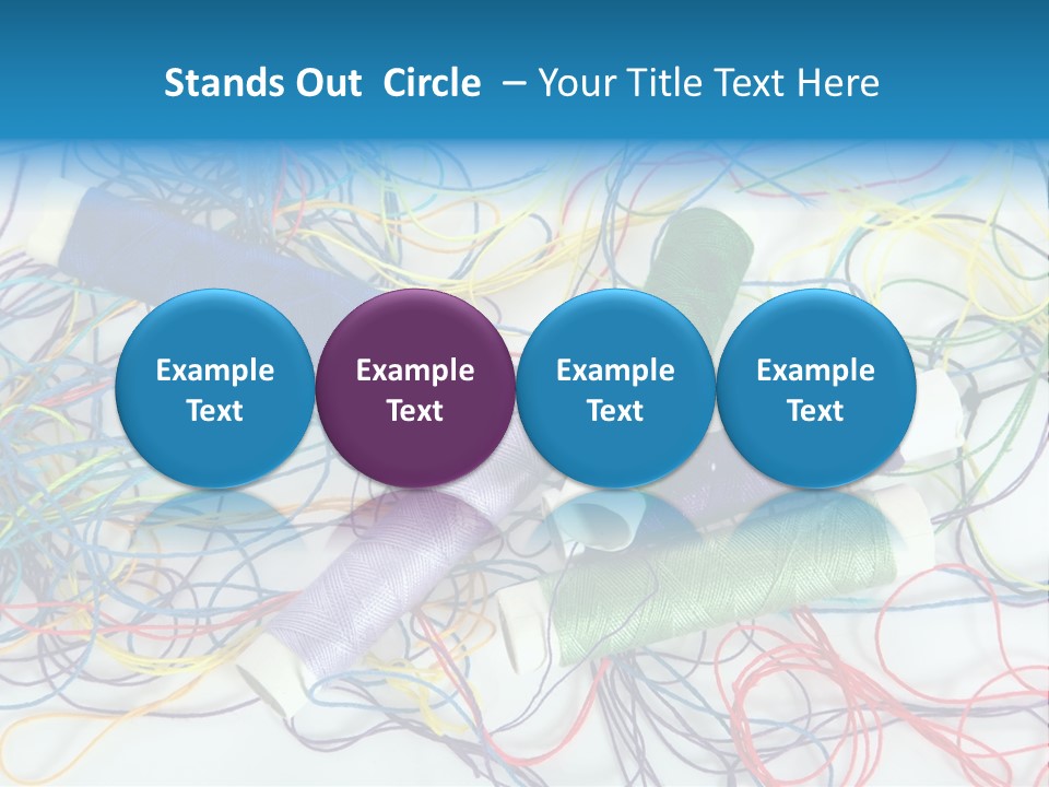 Sew Dressmaker Cloth PowerPoint Template