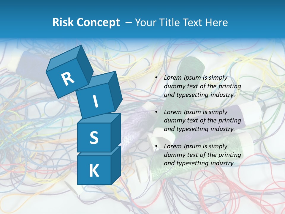 Sew Dressmaker Cloth PowerPoint Template