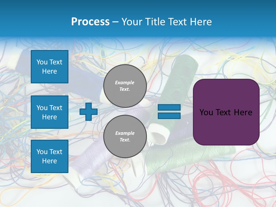 Sew Dressmaker Cloth PowerPoint Template