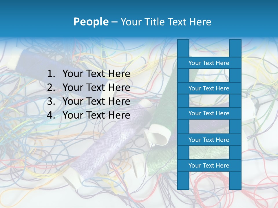 Sew Dressmaker Cloth PowerPoint Template