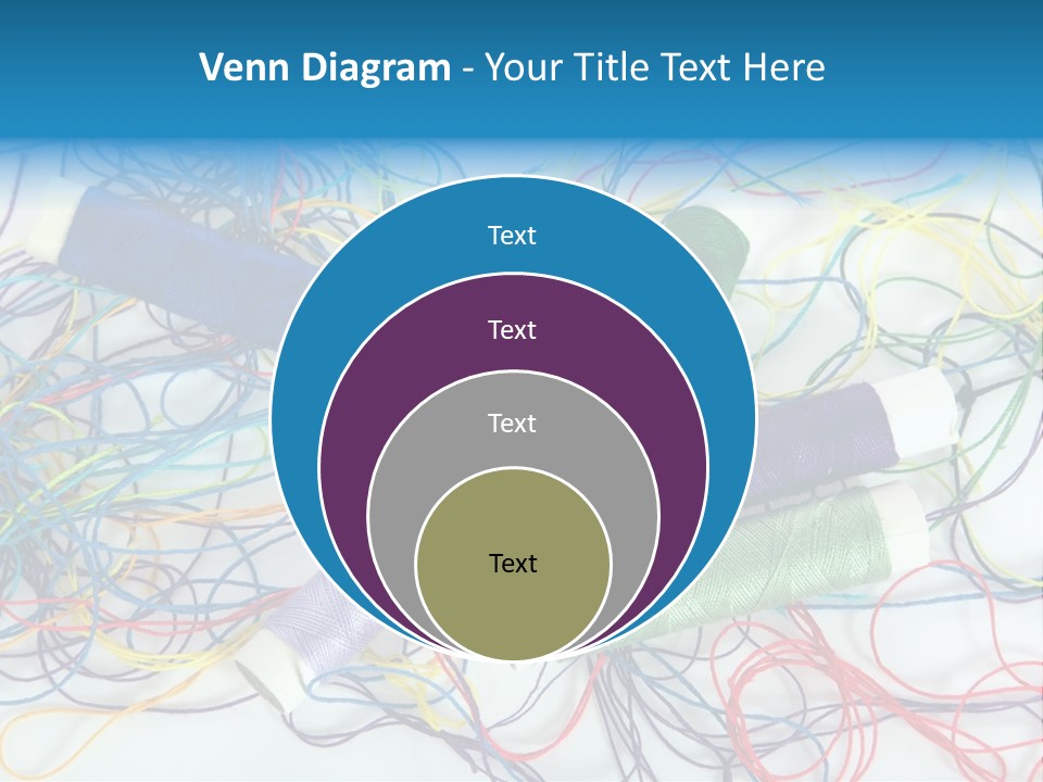 Sew Dressmaker Cloth PowerPoint Template