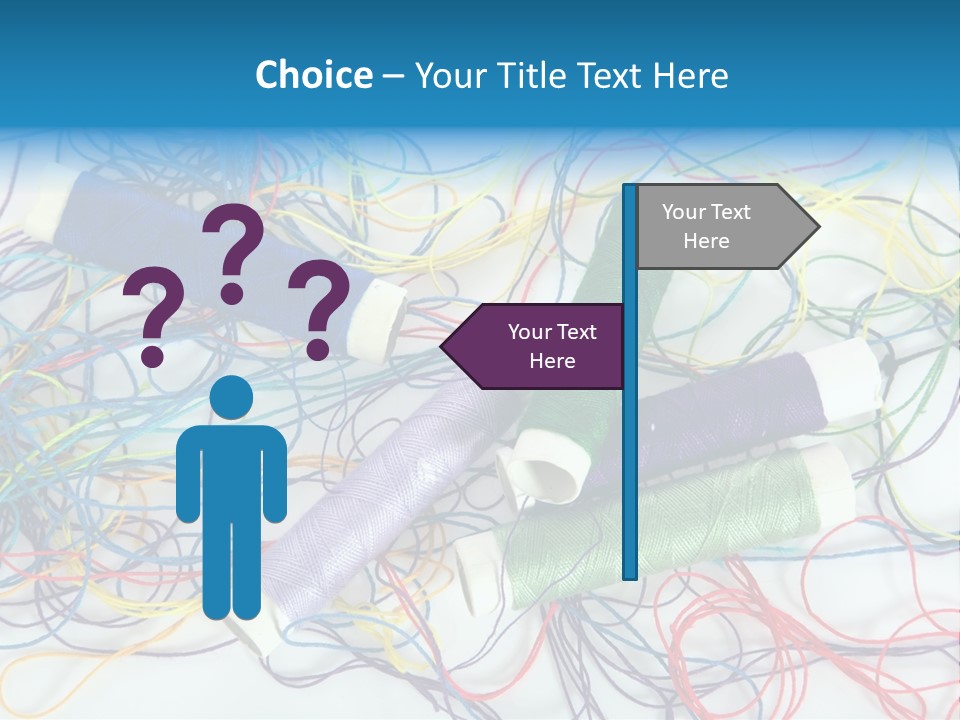 Sew Dressmaker Cloth PowerPoint Template