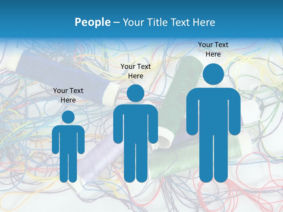 Sew Dressmaker Cloth PowerPoint Template