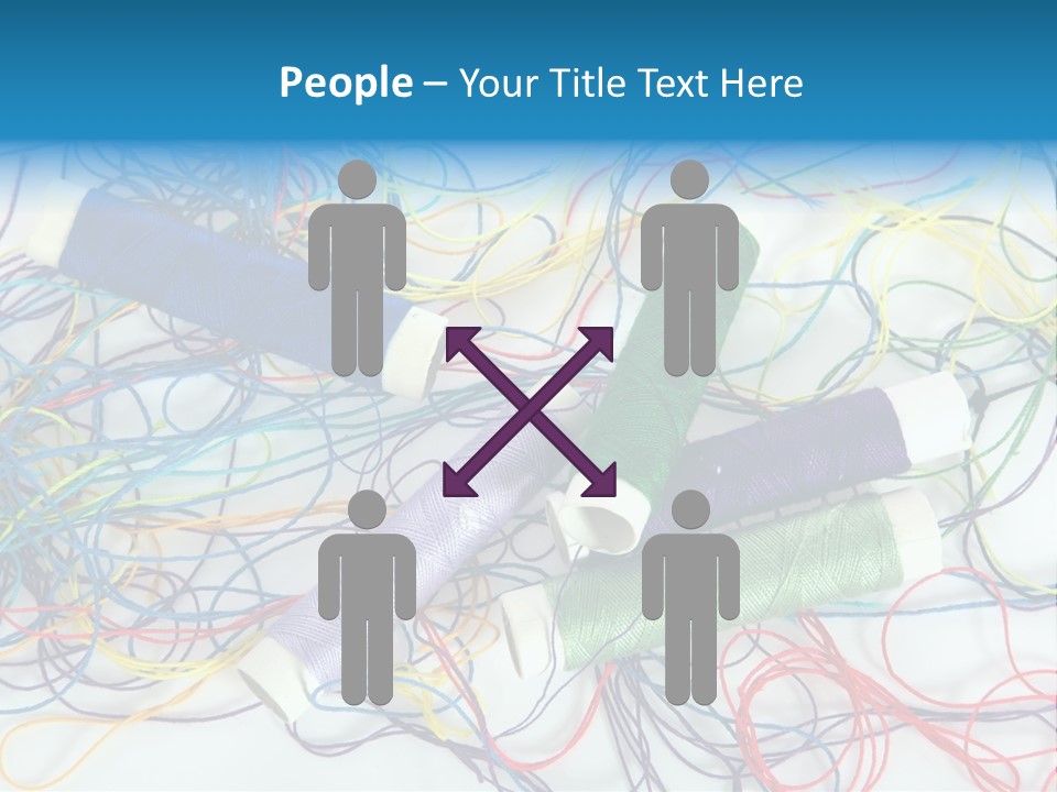 Sew Dressmaker Cloth PowerPoint Template