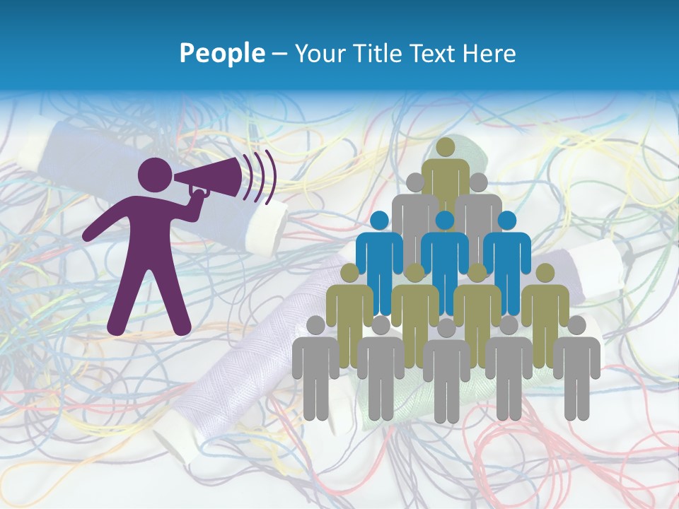 Sew Dressmaker Cloth PowerPoint Template