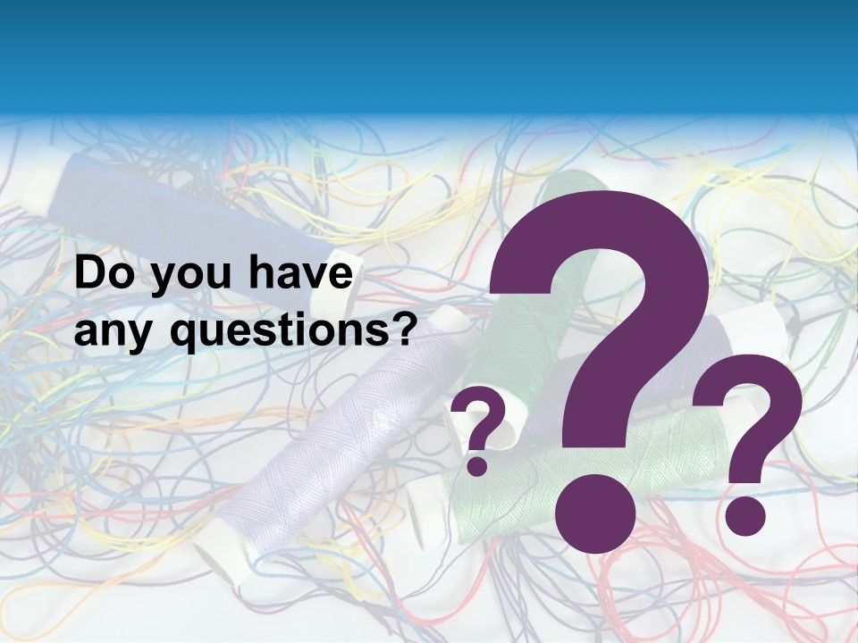 Sew Dressmaker Cloth PowerPoint Template