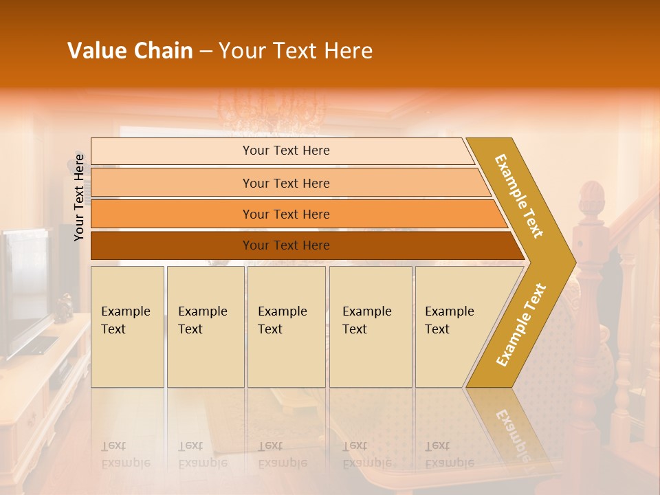 Living Room Furniture Designs PowerPoint Template