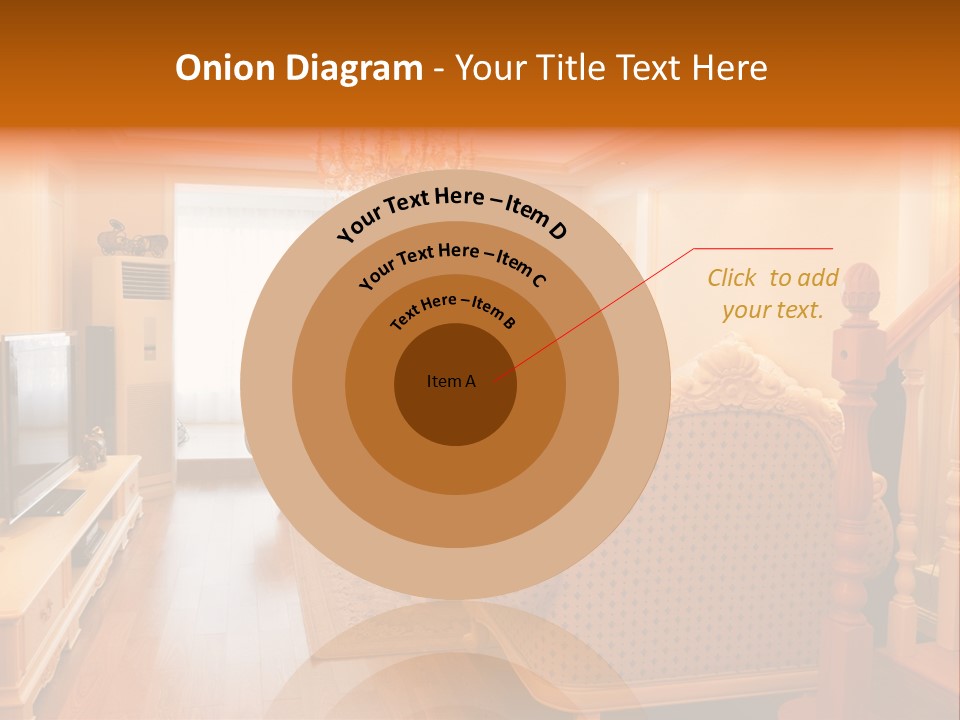 Living Room Furniture Designs PowerPoint Template