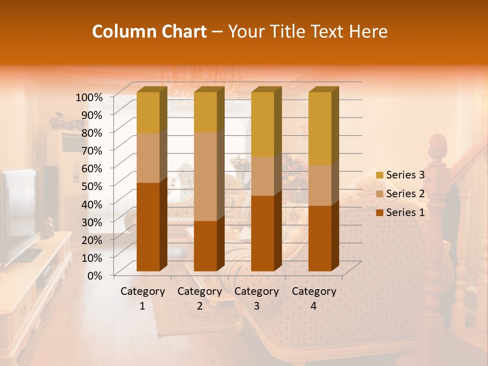 Living Room Furniture Designs PowerPoint Template