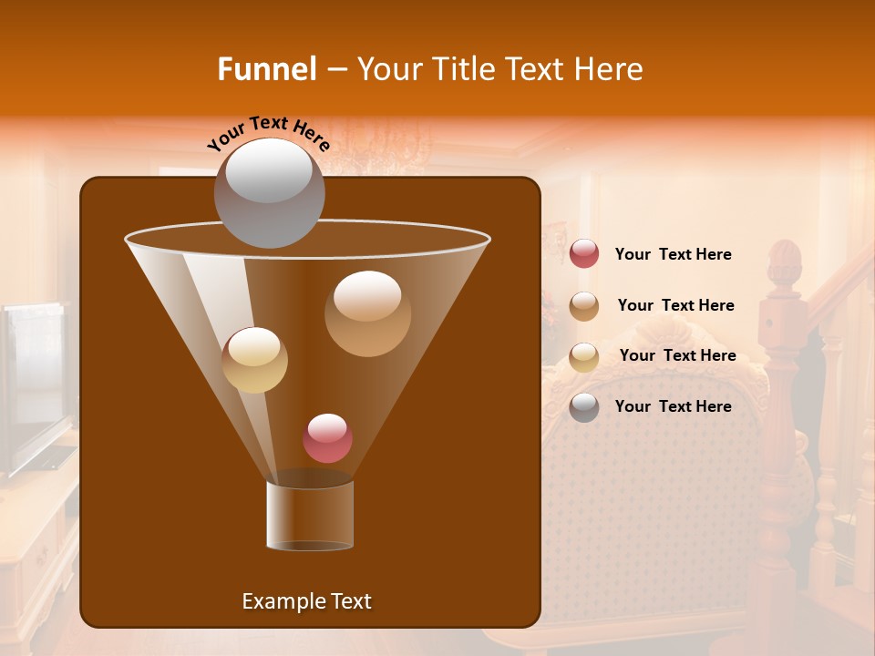 Living Room Furniture Designs PowerPoint Template