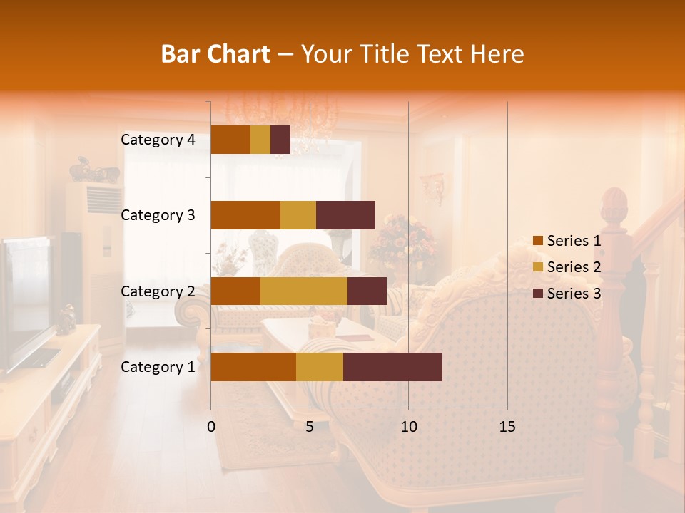 Living Room Furniture Designs PowerPoint Template
