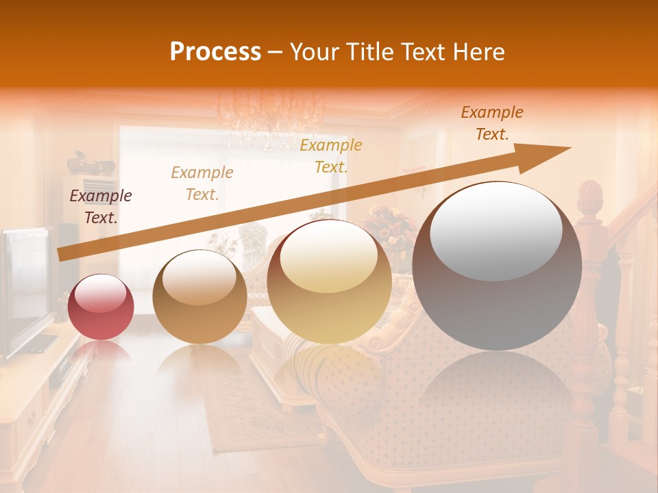 Living Room Furniture Designs PowerPoint Template