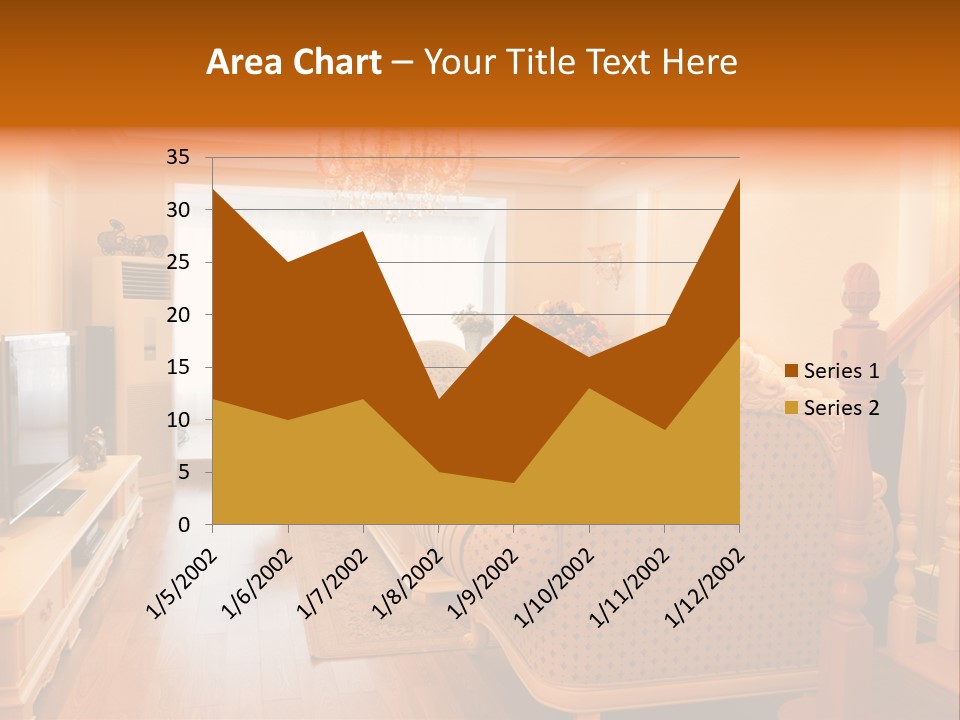 Living Room Furniture Designs PowerPoint Template