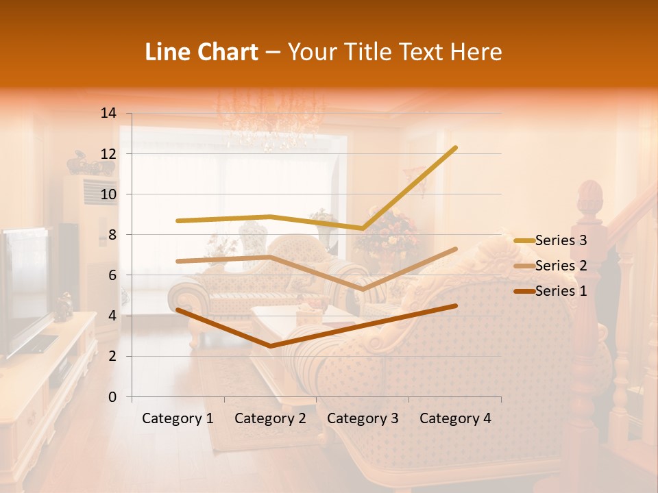 Living Room Furniture Designs PowerPoint Template