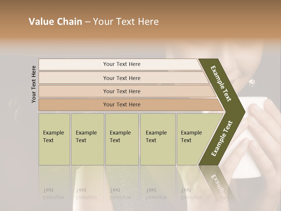 Drinking Coffee PowerPoint Template