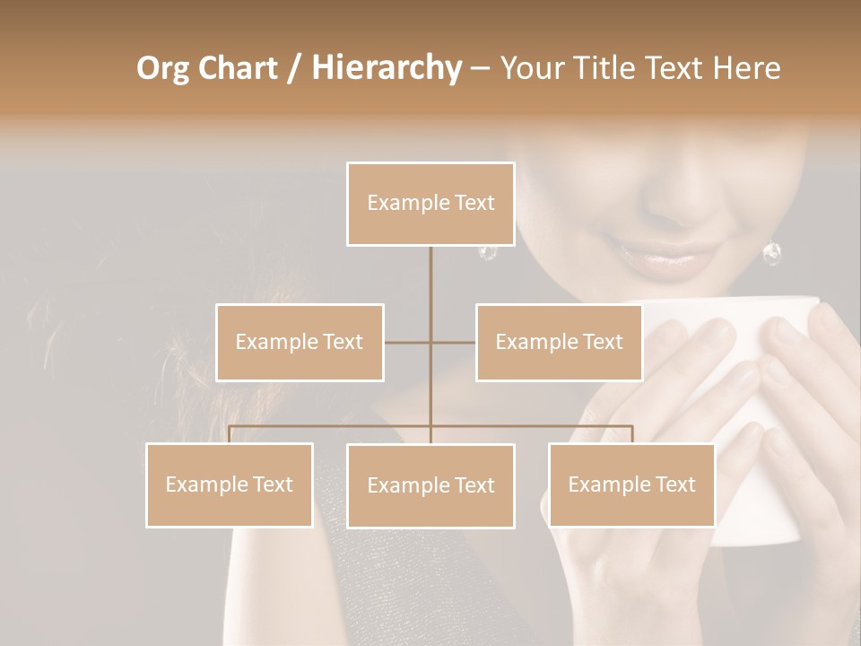 Drinking Coffee PowerPoint Template