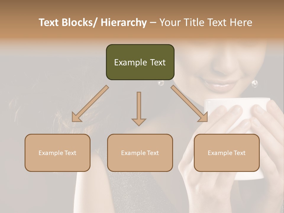 Drinking Coffee PowerPoint Template