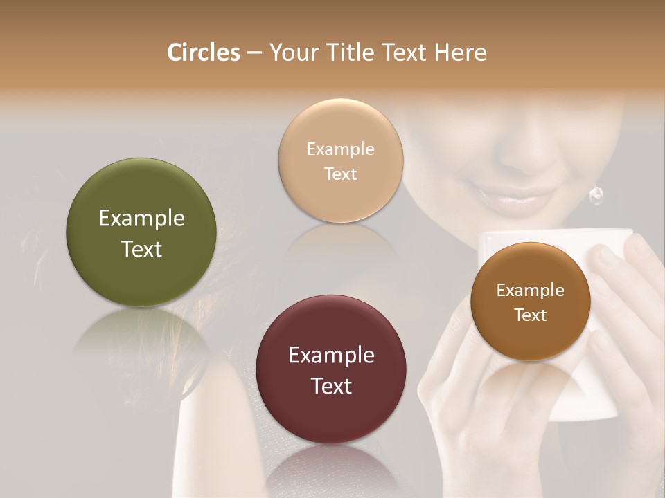 Drinking Coffee PowerPoint Template