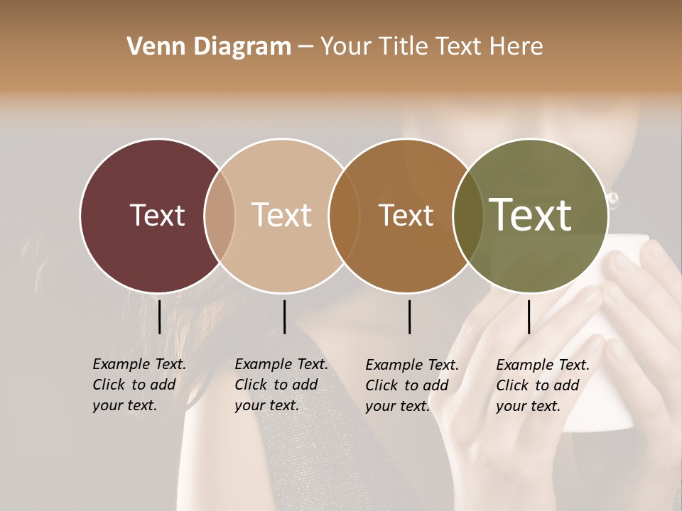 Drinking Coffee PowerPoint Template