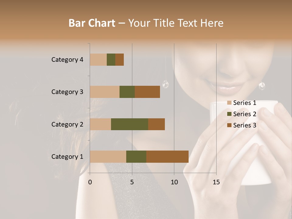 Drinking Coffee PowerPoint Template