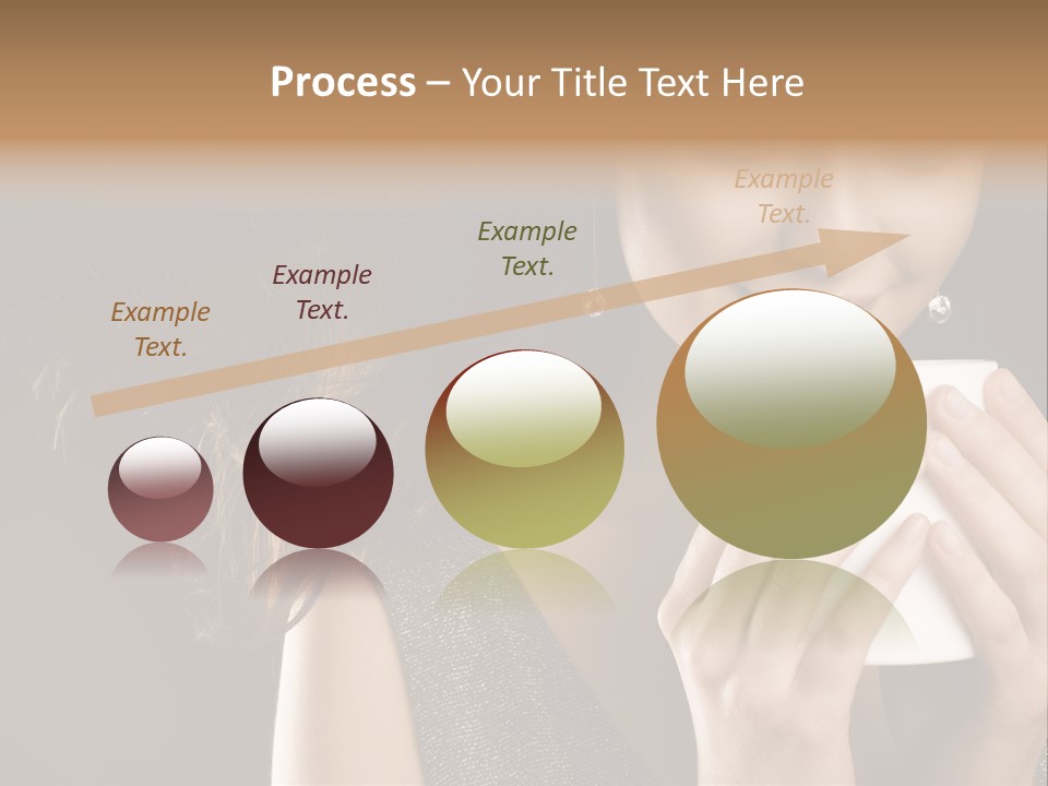 Drinking Coffee PowerPoint Template