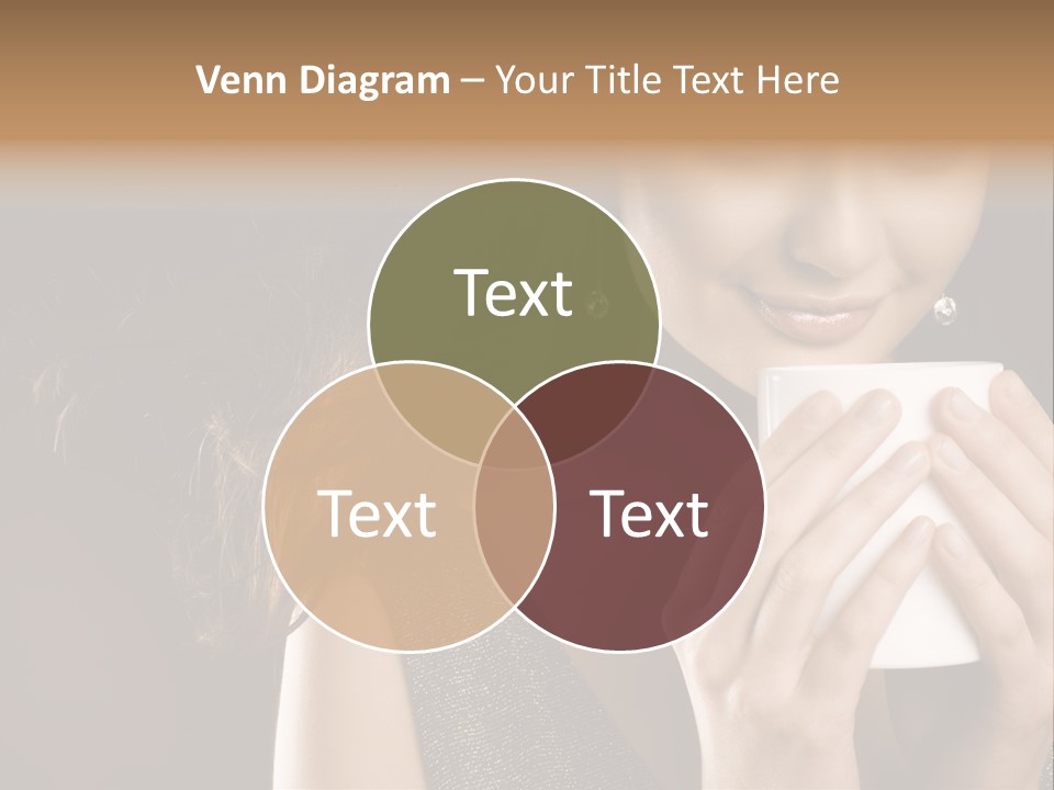 Drinking Coffee PowerPoint Template