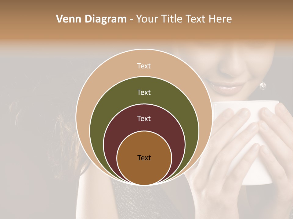 Drinking Coffee PowerPoint Template