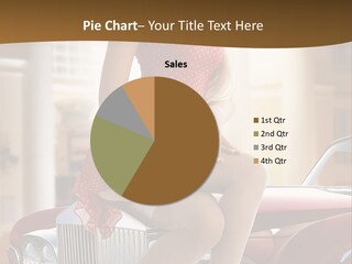 Pin Up Car Girls PowerPoint Template