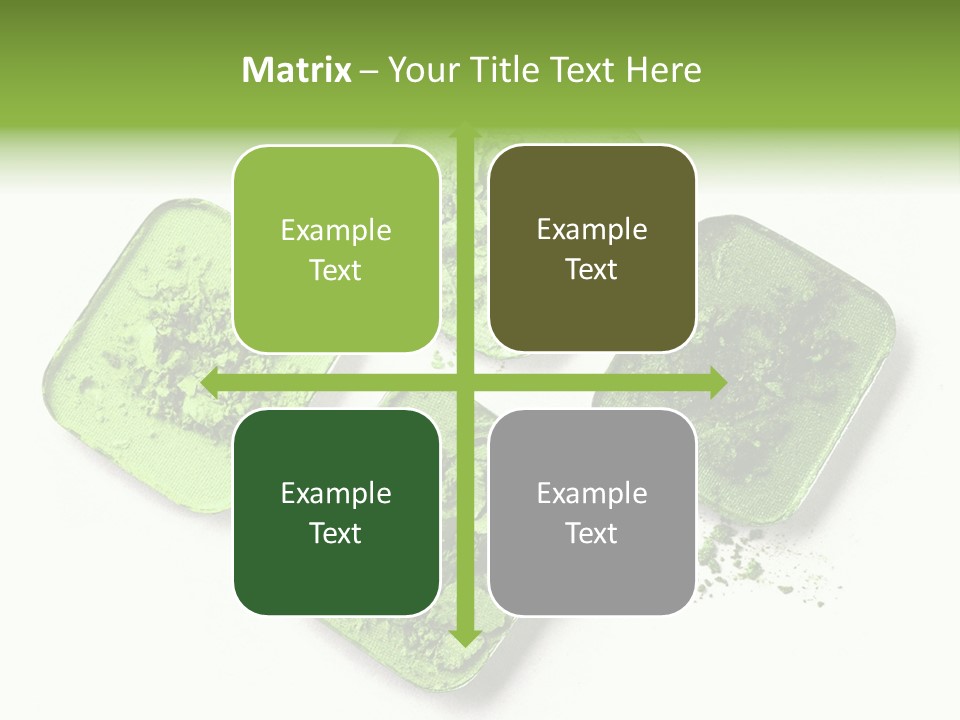 Broken Eyeshadow PowerPoint Template