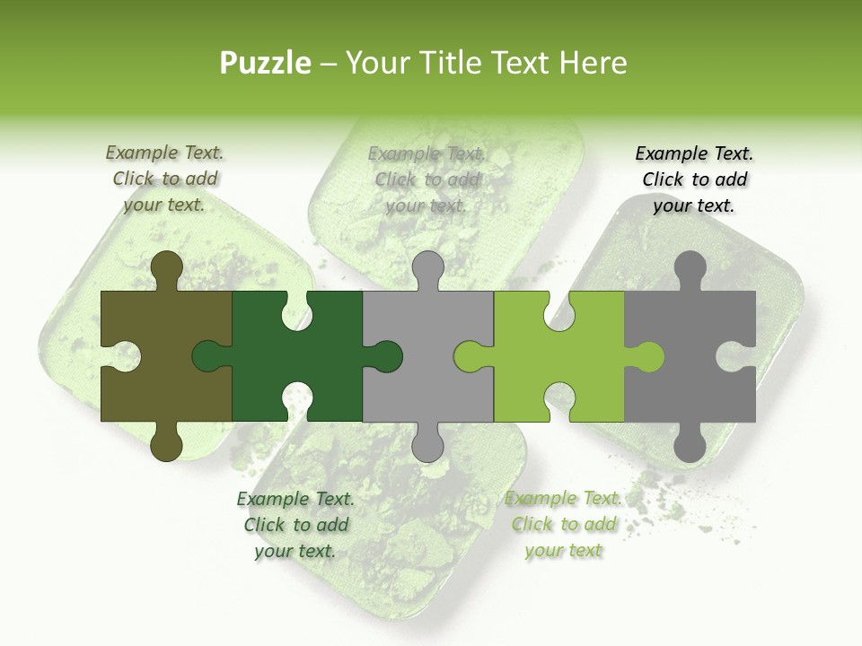 Broken Eyeshadow PowerPoint Template