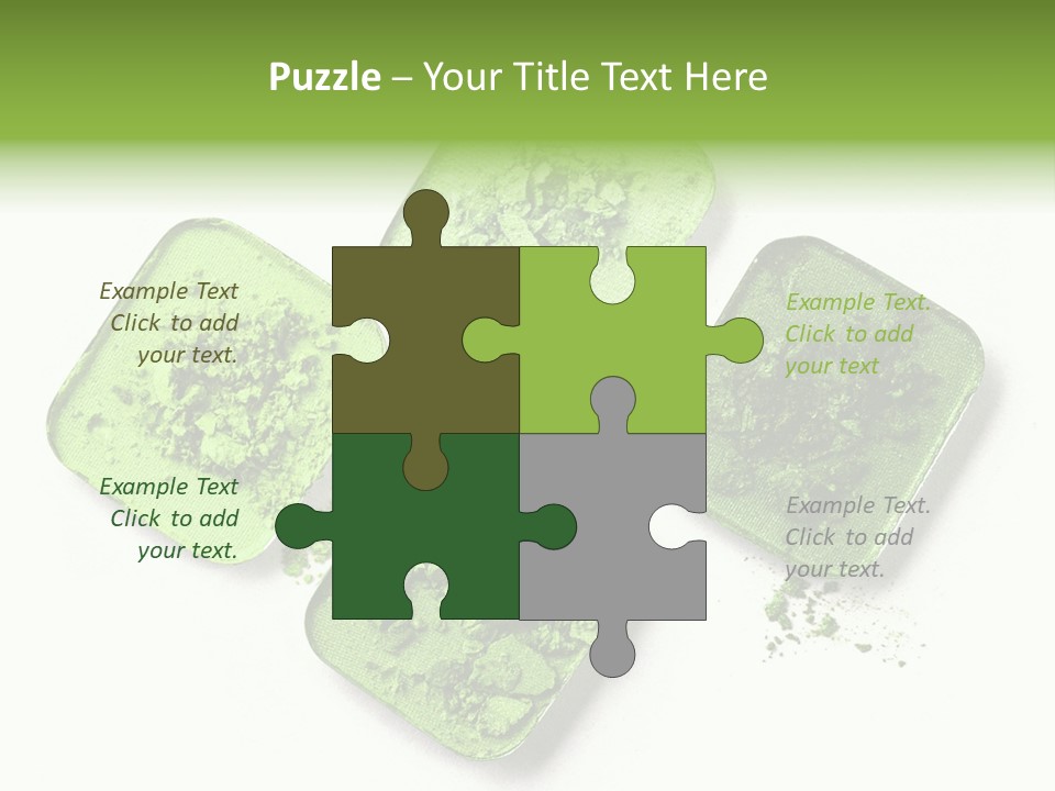 Broken Eyeshadow PowerPoint Template