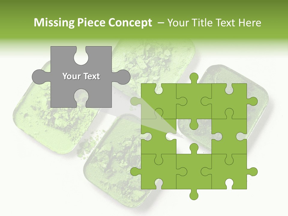 Broken Eyeshadow PowerPoint Template