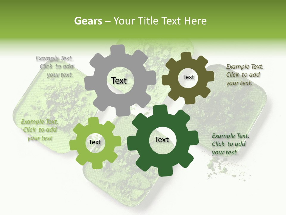 Broken Eyeshadow PowerPoint Template