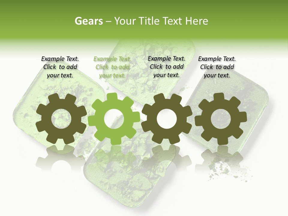 Broken Eyeshadow PowerPoint Template