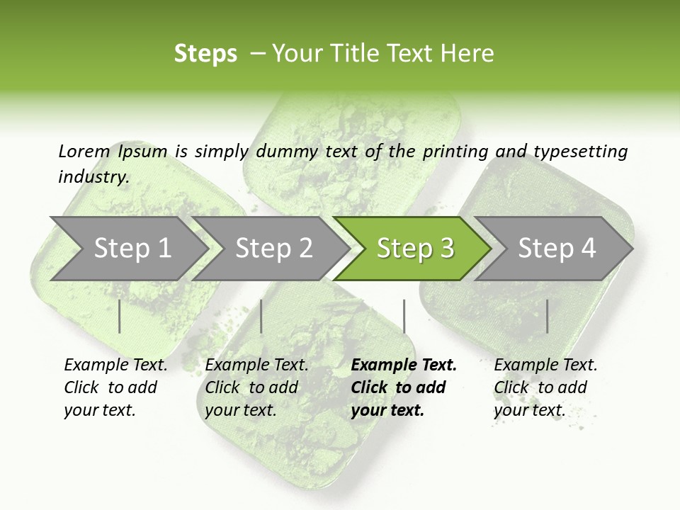 Broken Eyeshadow PowerPoint Template