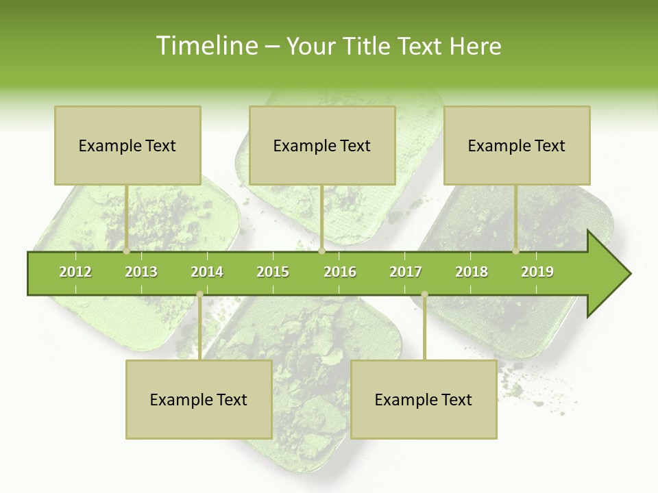 Broken Eyeshadow PowerPoint Template