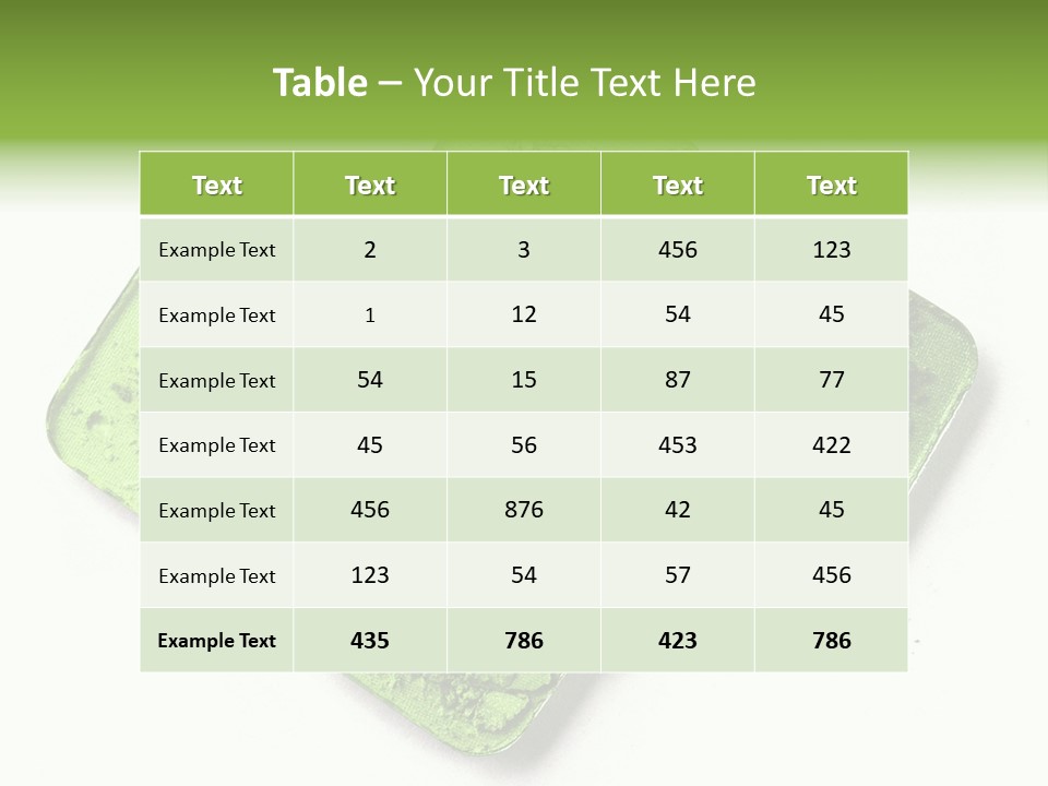 Broken Eyeshadow PowerPoint Template