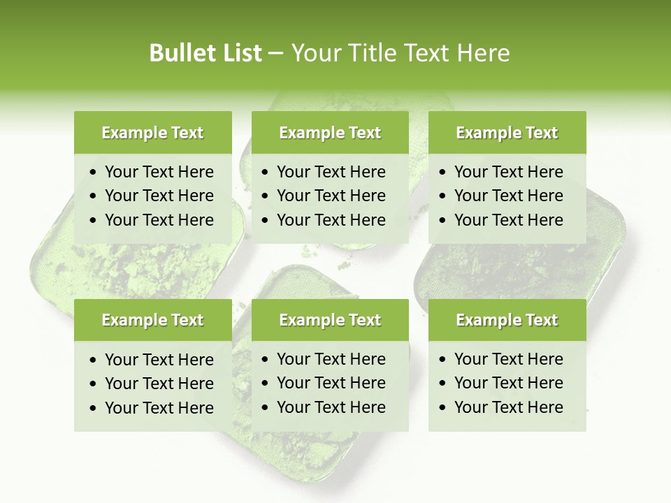 Broken Eyeshadow PowerPoint Template