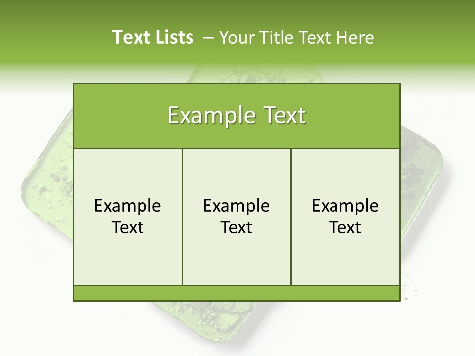 Broken Eyeshadow PowerPoint Template